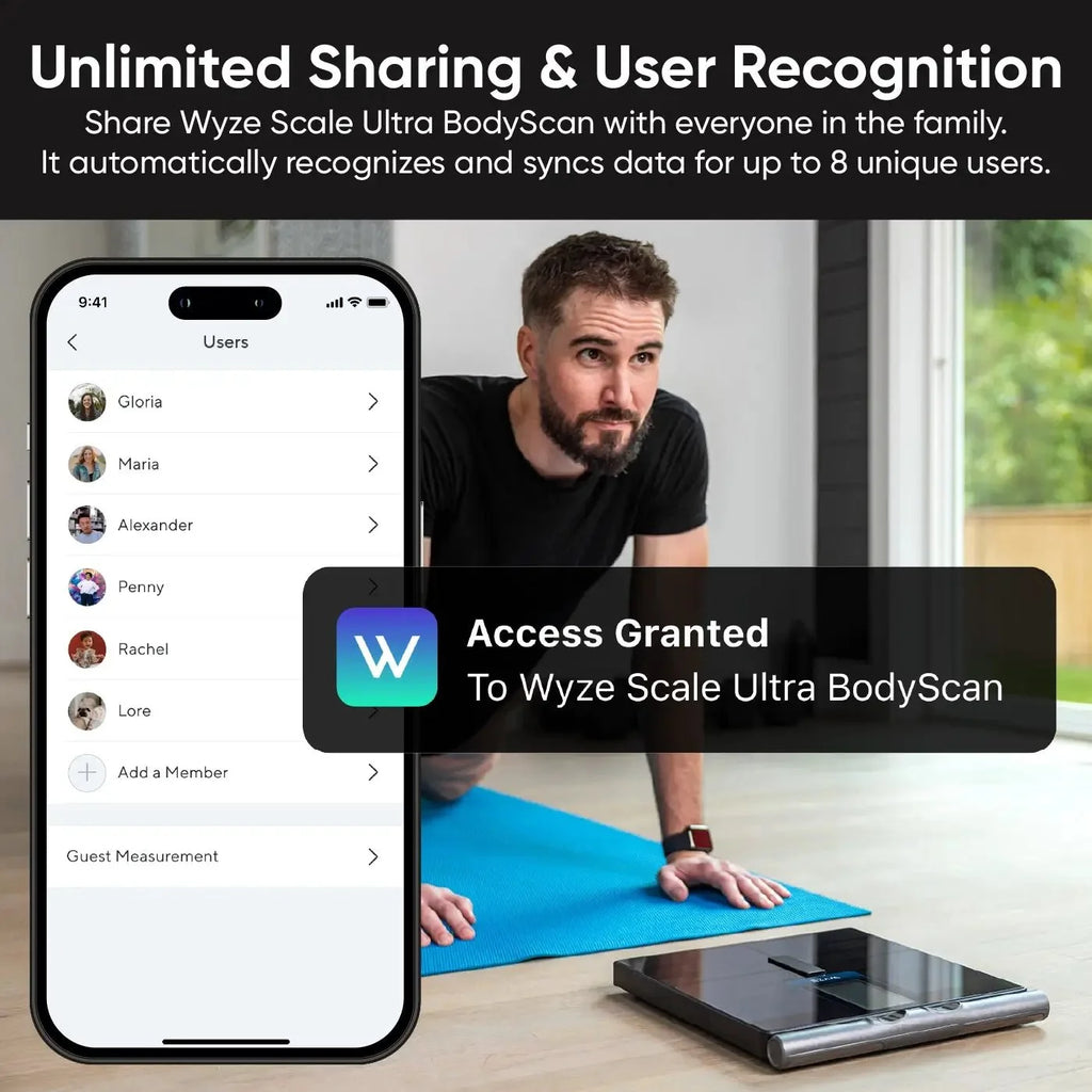Wyze 8-Electrode Smart Body Fat Scale