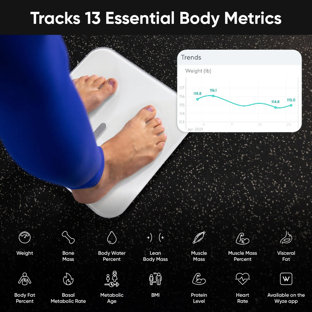 Wyze Bluetooth Body Composition Scale