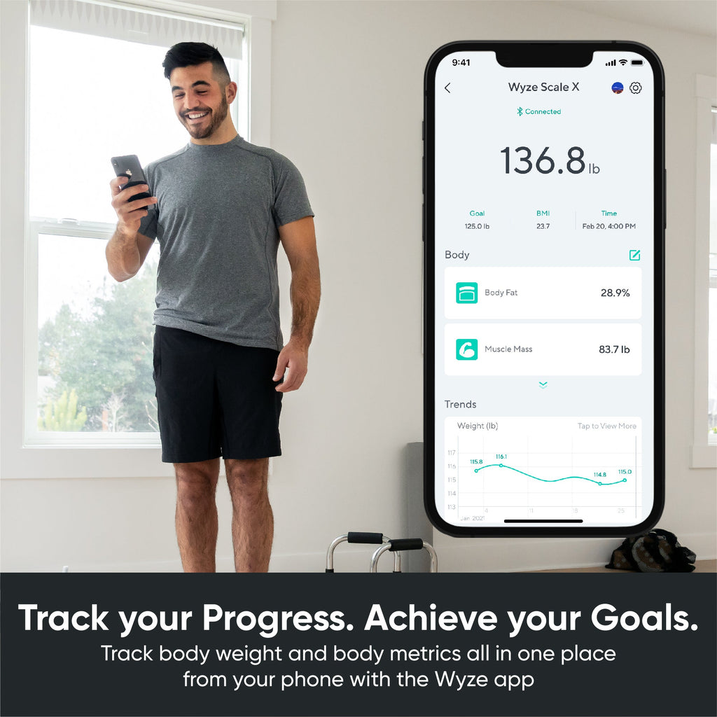Wyze Bluetooth Body Composition Scale