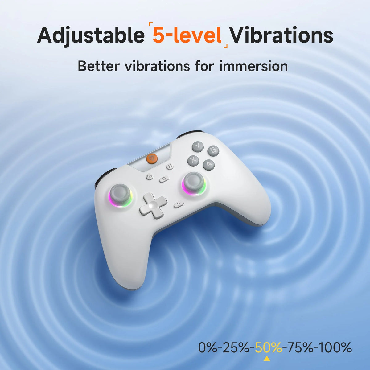 EasySMX Tri-Mode Hall Effect Gaming Controller