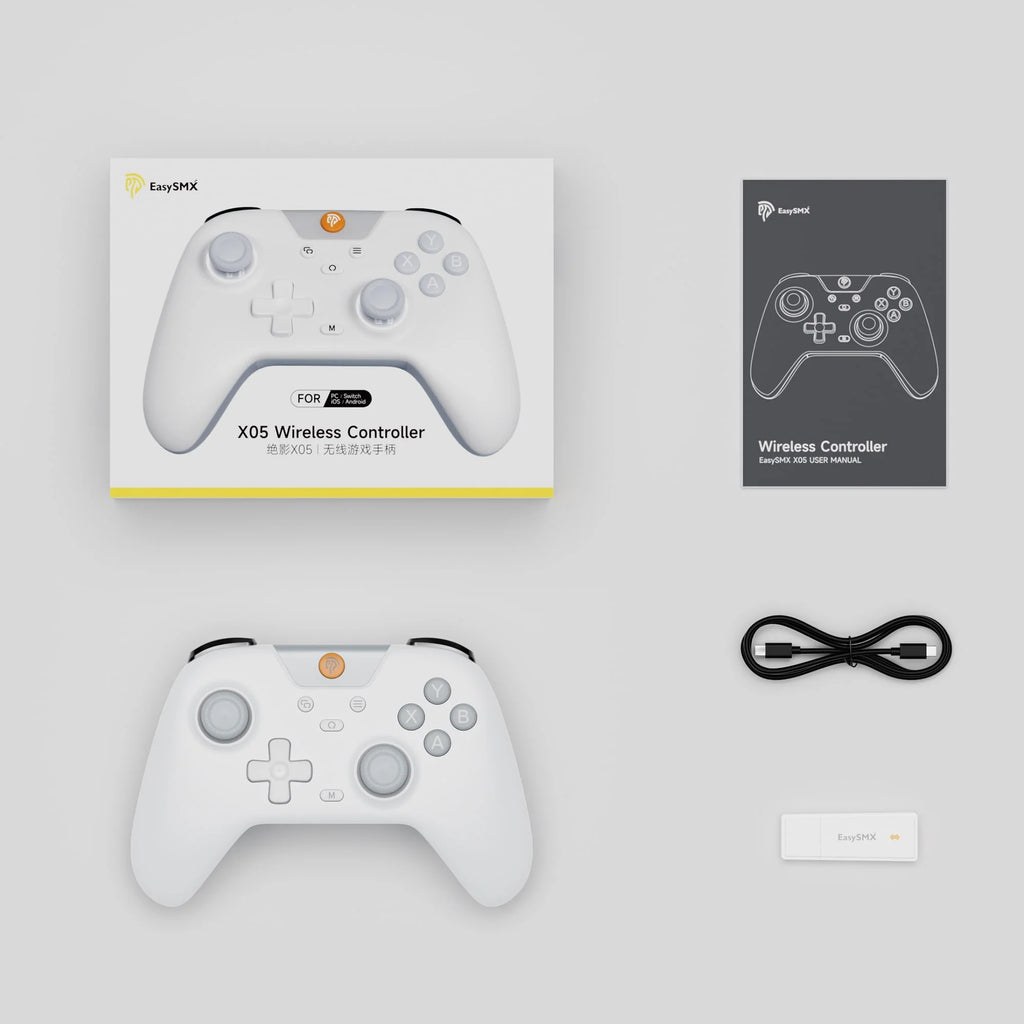 EasySMX Tri-Mode Hall Effect Gaming Controller