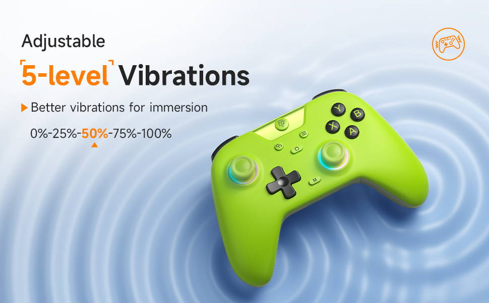 EasySMX Tri-Mode Hall Effect Gaming Controller
