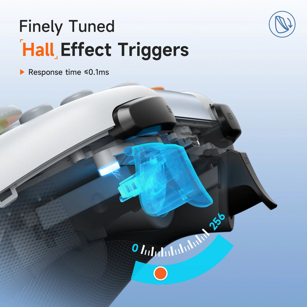 EasySMX Tri-Mode Hall Effect Gaming Controller