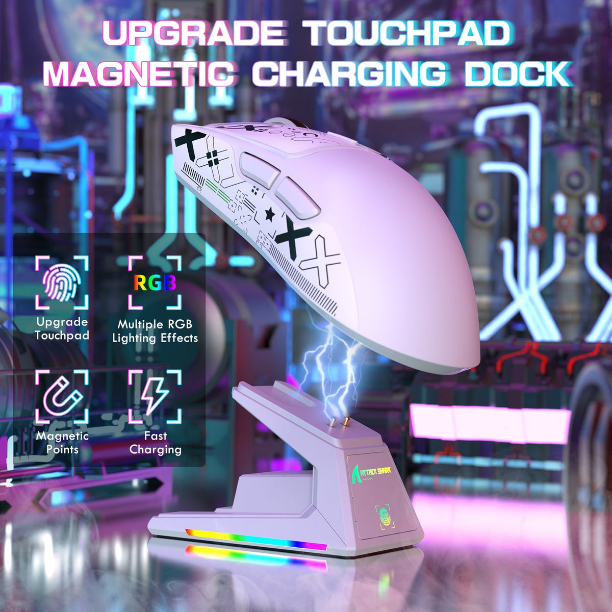 ATTACK SHARK Wireless Gaming Mouse