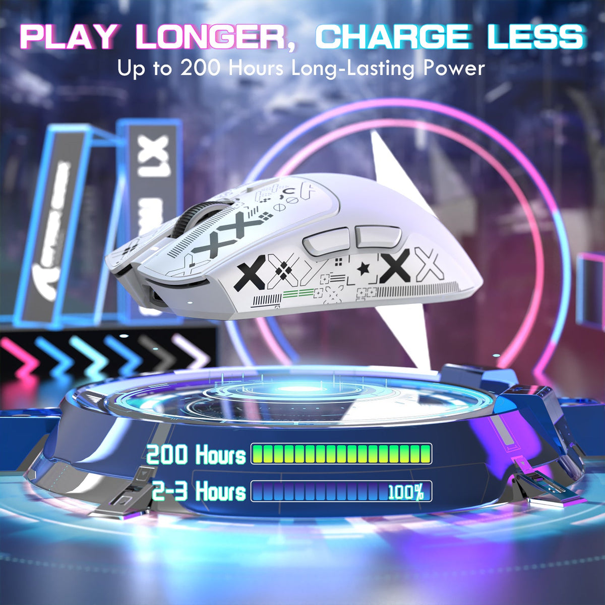 ATTACK SHARK Wireless Gaming Mouse