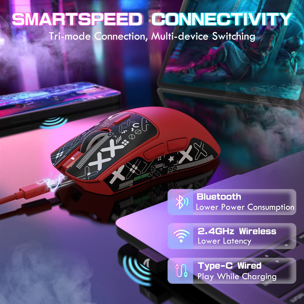 ATTACK SHARK Wireless Gaming Mouse