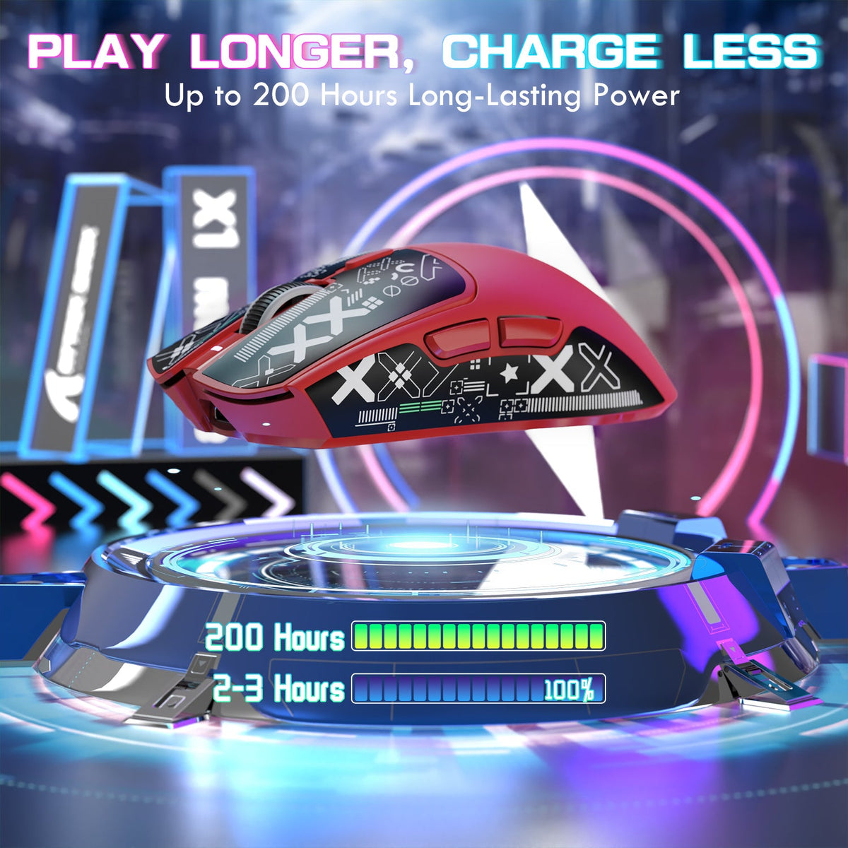 ATTACK SHARK Wireless Gaming Mouse