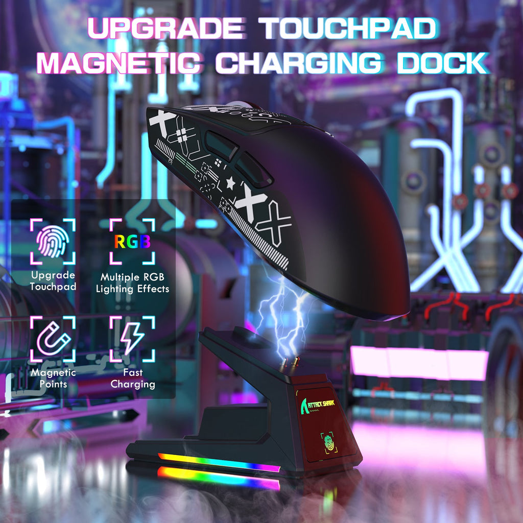 ATTACK SHARK Wireless Gaming Mouse