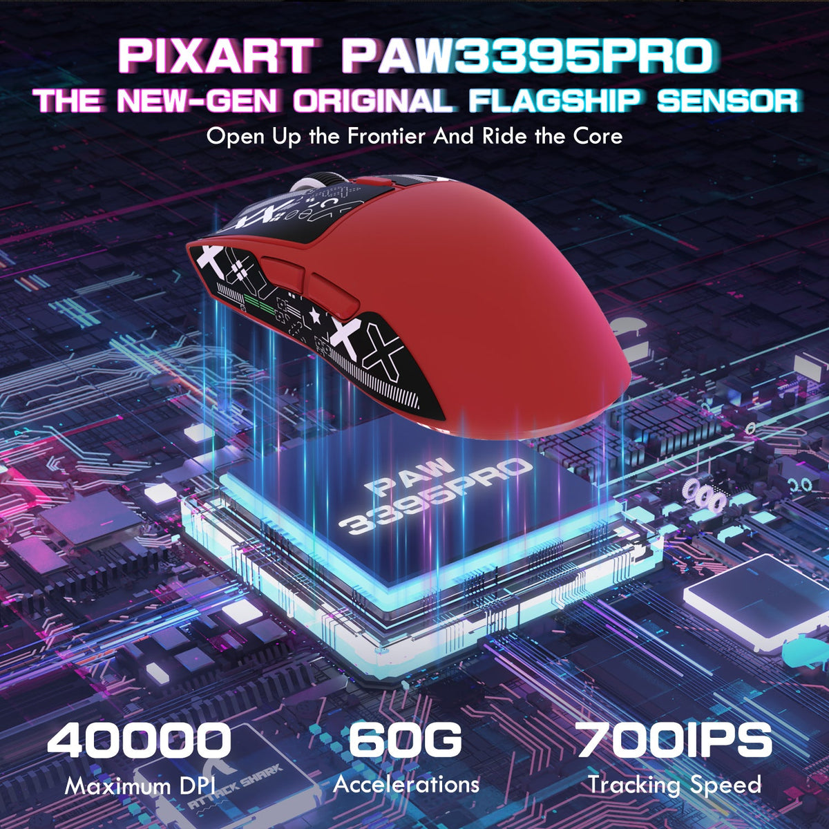 ATTACK SHARK Wireless Gaming Mouse