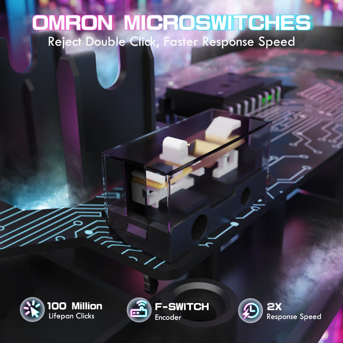 ATTACK SHARK Wireless Gaming Mouse