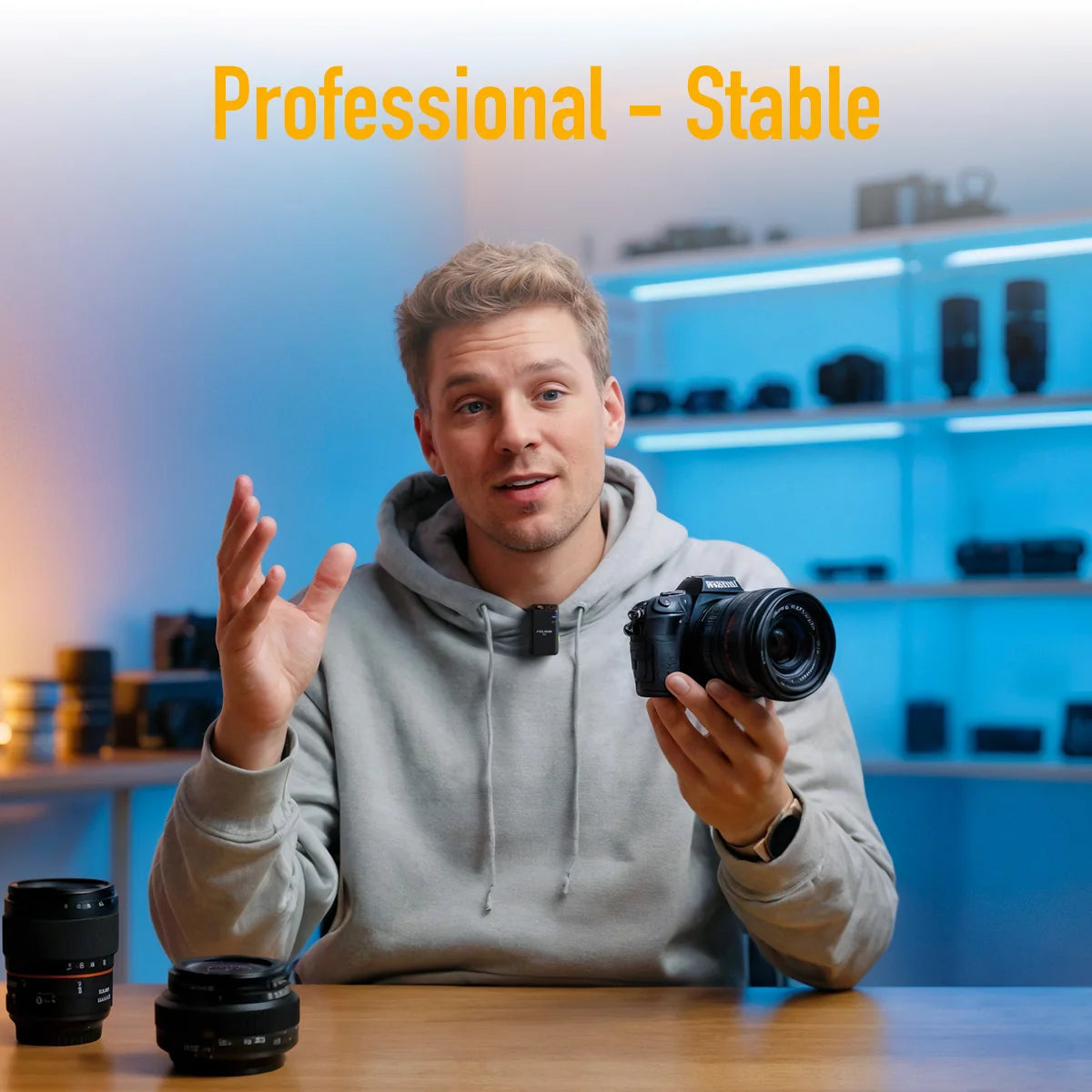 Fulaim Wireless Lavalier Microphone