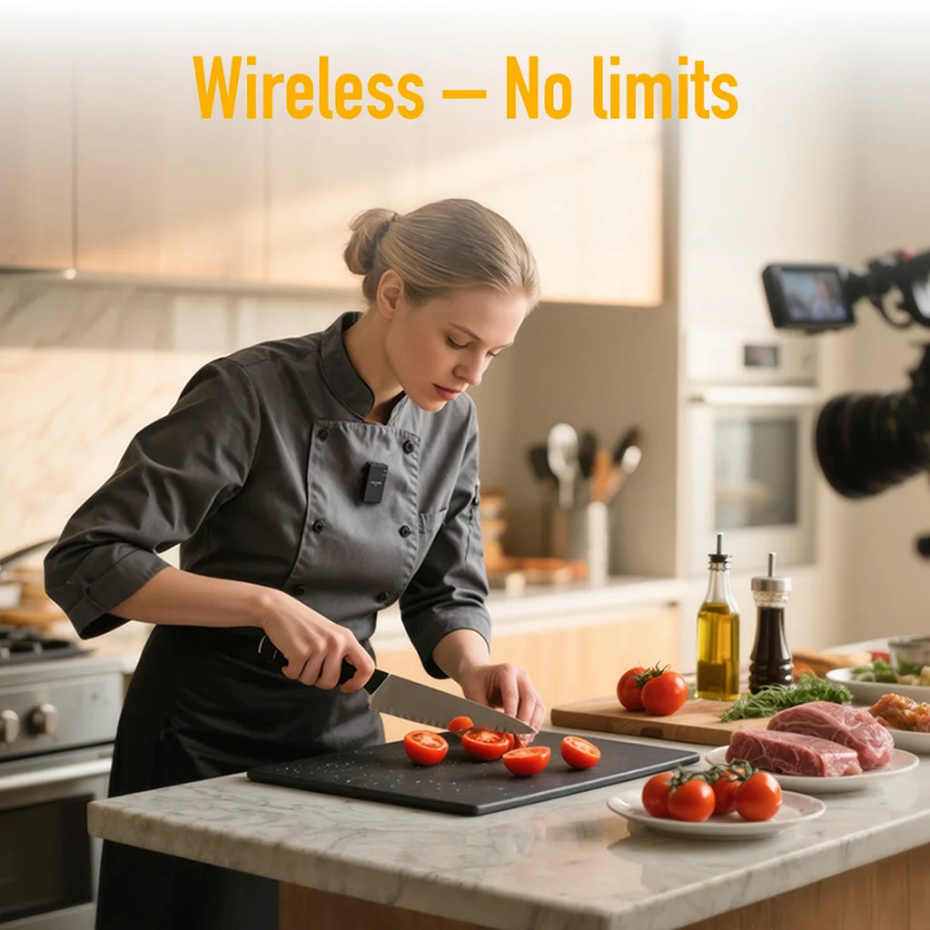 Fulaim Wireless Lavalier Microphone