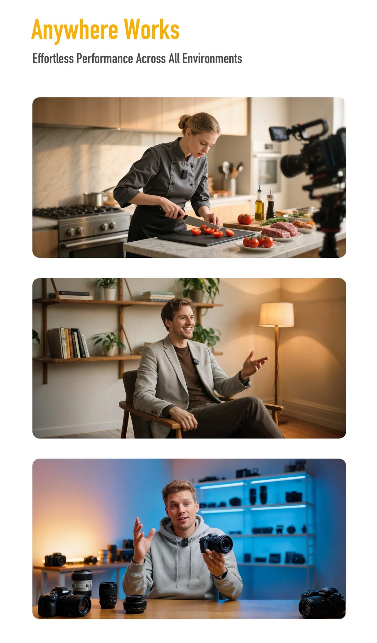 Fulaim Wireless Lavalier Microphone