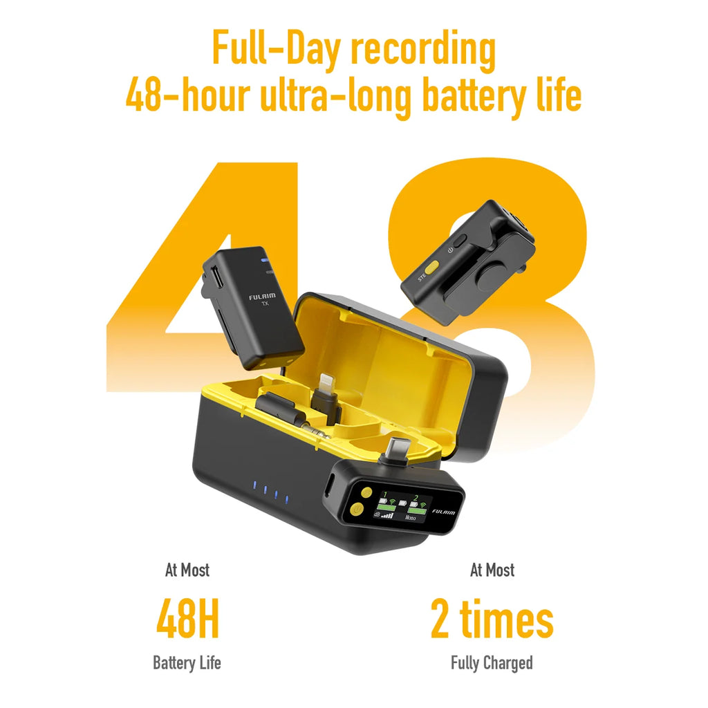 Fulaim Wireless Lavalier Microphone