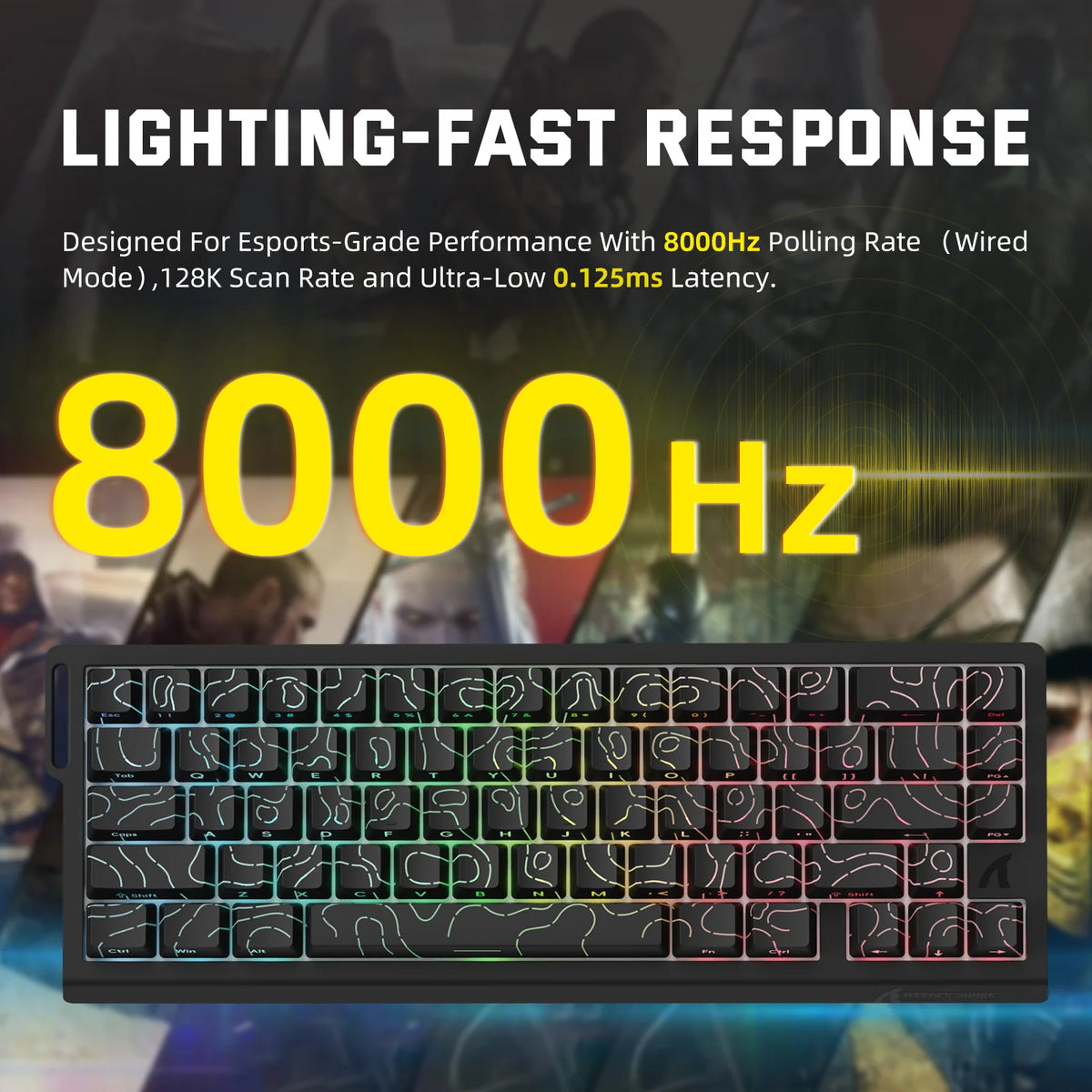 ATTACK SHARK Hall Effect Keyboard