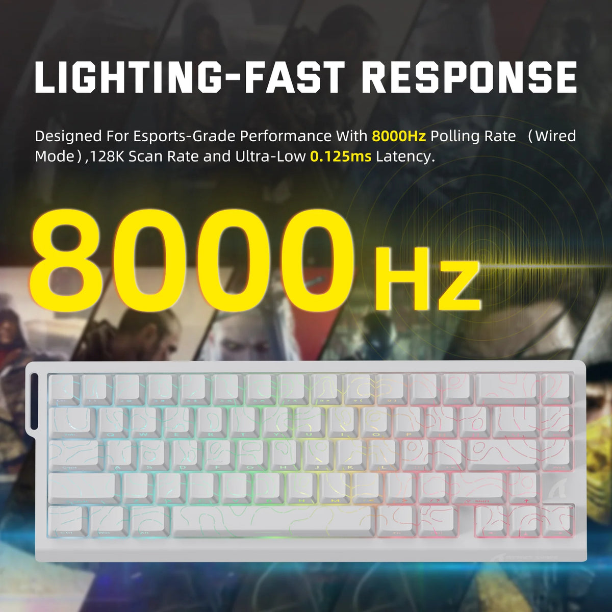 ATTACK SHARK Hall Effect Keyboard