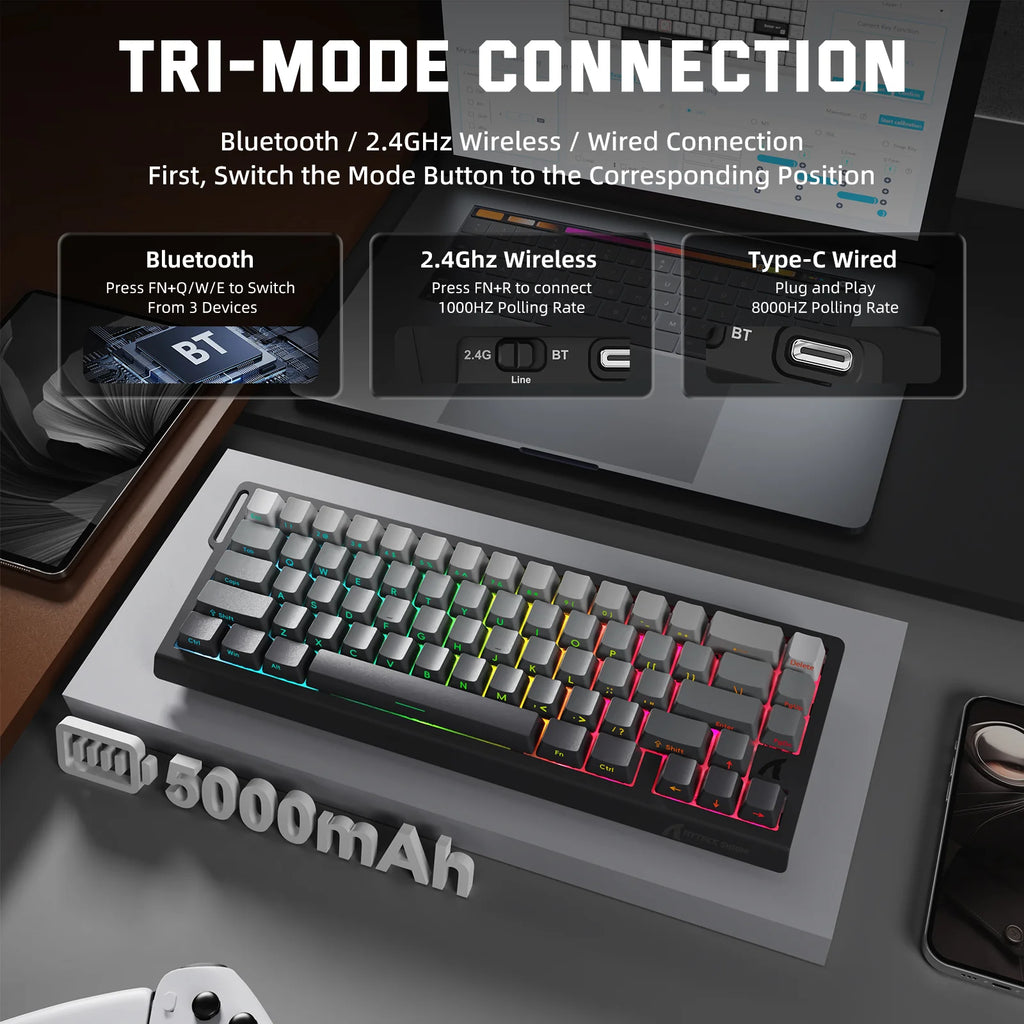 ATTACK SHARK Hall Effect Keyboard
