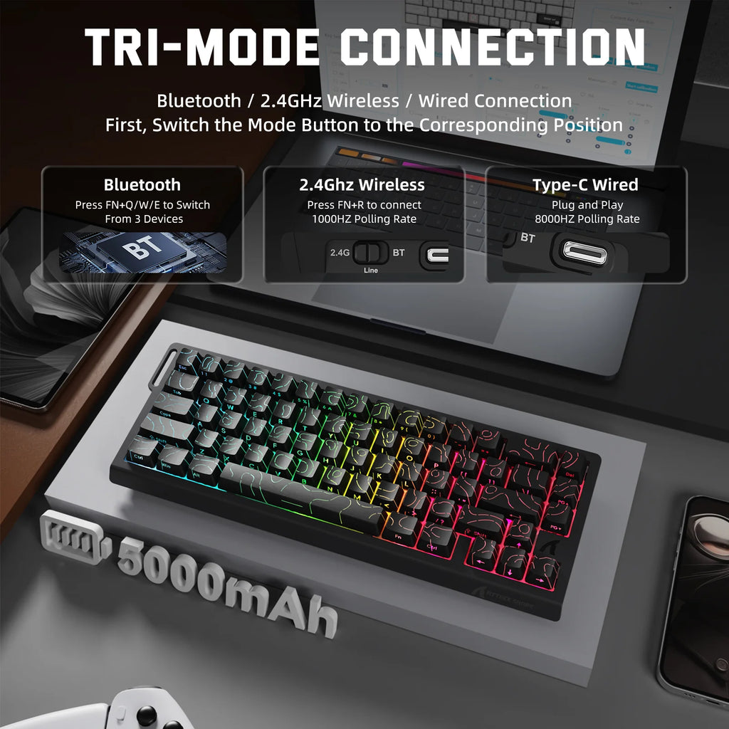 ATTACK SHARK Hall Effect Keyboard