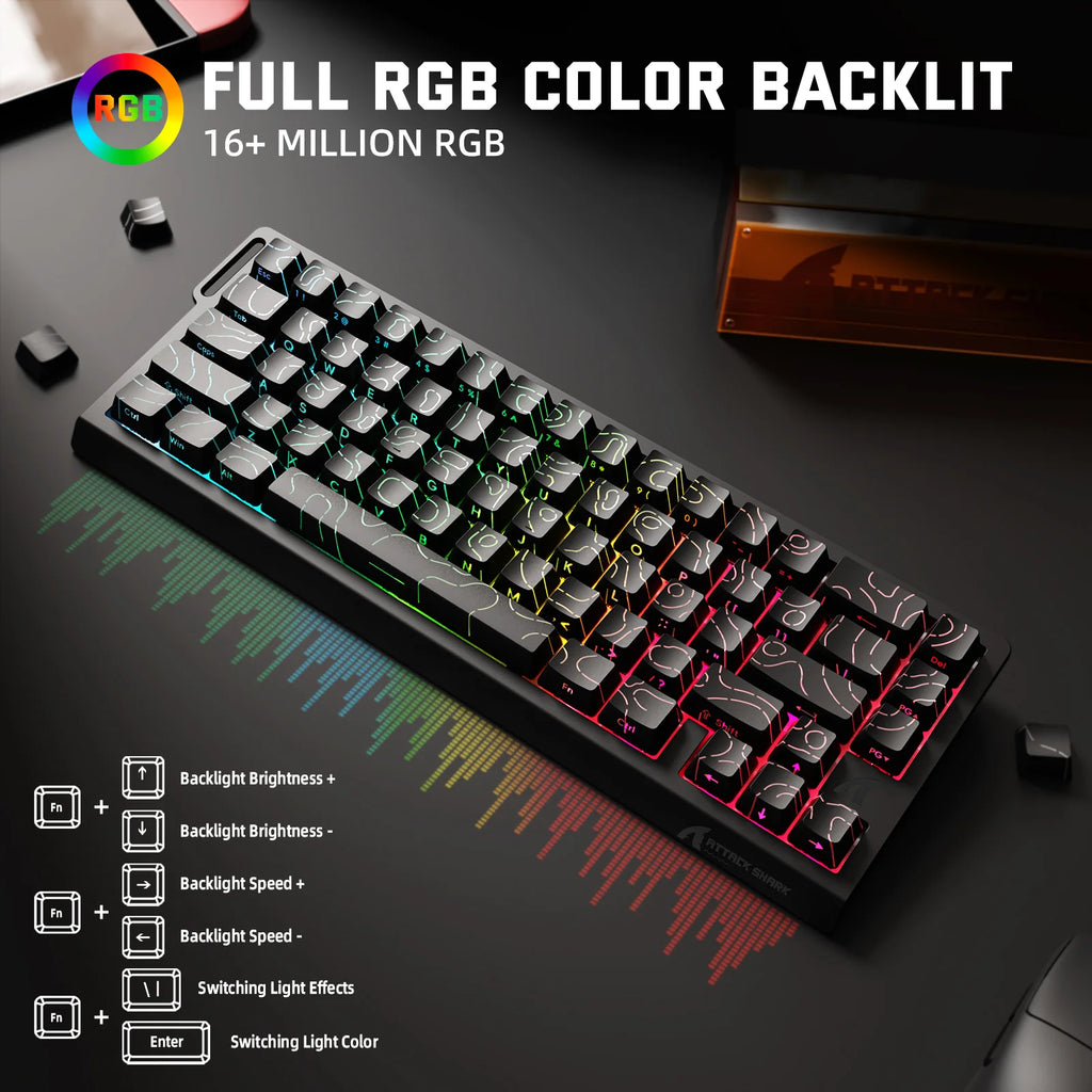 ATTACK SHARK Hall Effect Keyboard