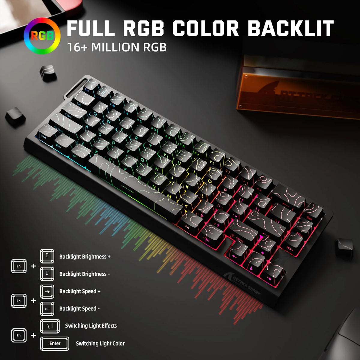 ATTACK SHARK Hall Effect Keyboard