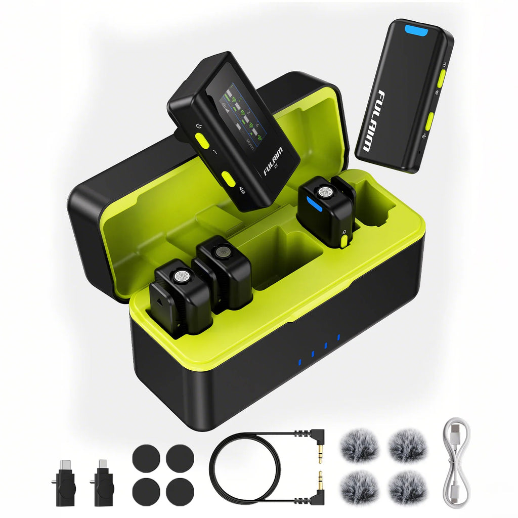 Fulaim Wireless Lavalier Microphone System