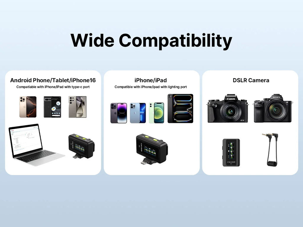 Fulaim Wireless Lavalier Microphone System