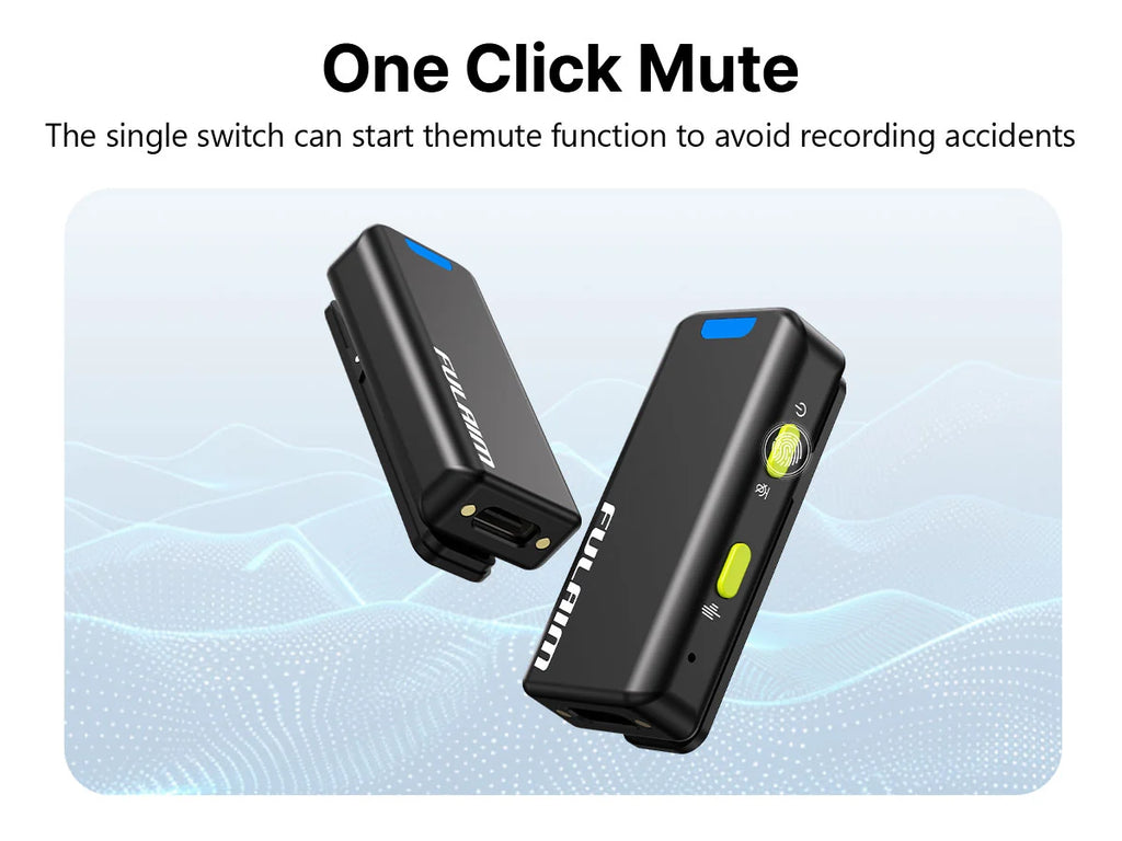Fulaim Wireless Lavalier Microphone System