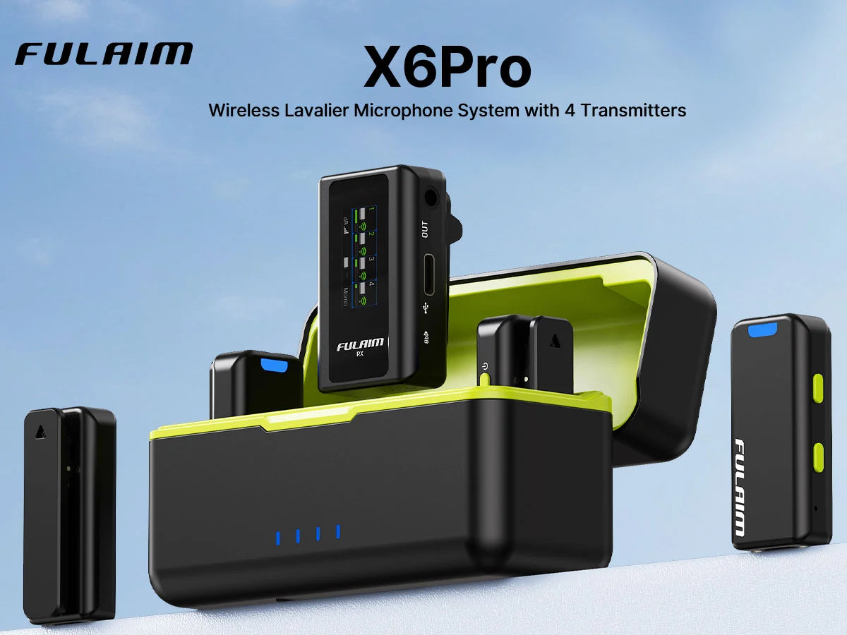 Fulaim Wireless Lavalier Microphone System