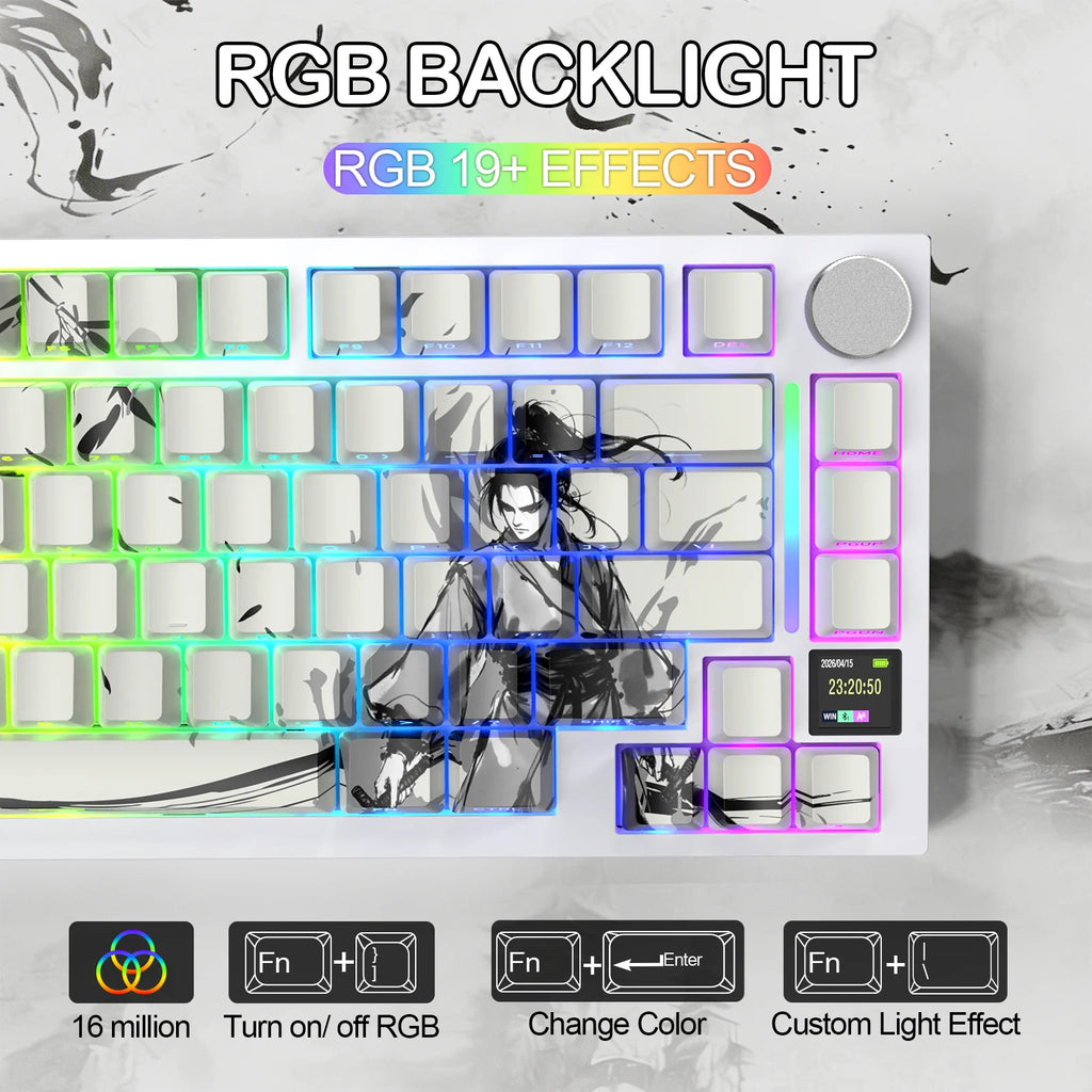 ATTACK SHARK Wireless Mechanical Keyboard