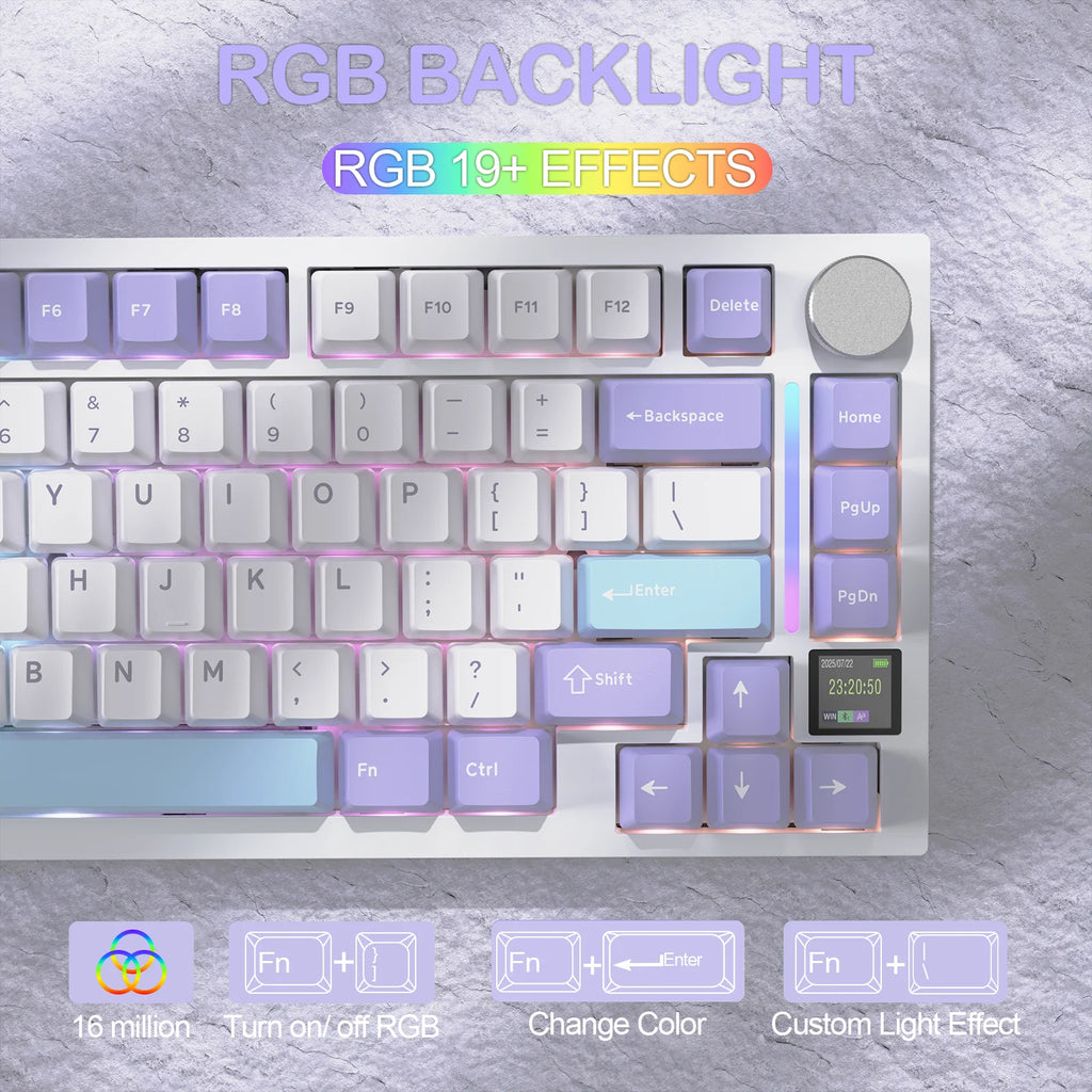 ATTACK SHARK Wireless Mechanical Keyboard