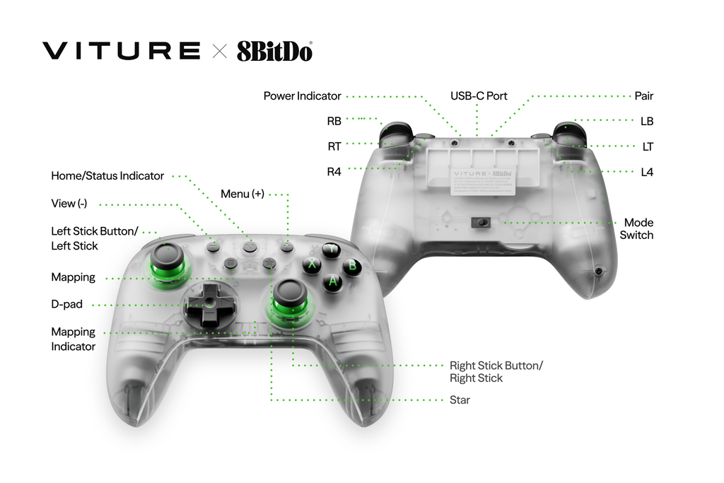 VITURE Wireless Game Controller
