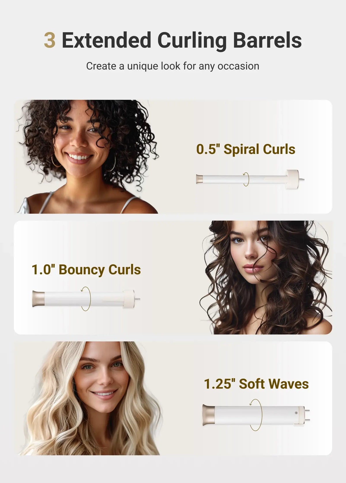 Cool Gadget Automatic Rotating Curling Wand Set