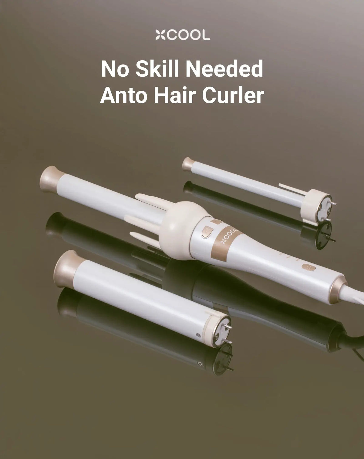 Cool Gadget Automatic Rotating Curling Wand Set