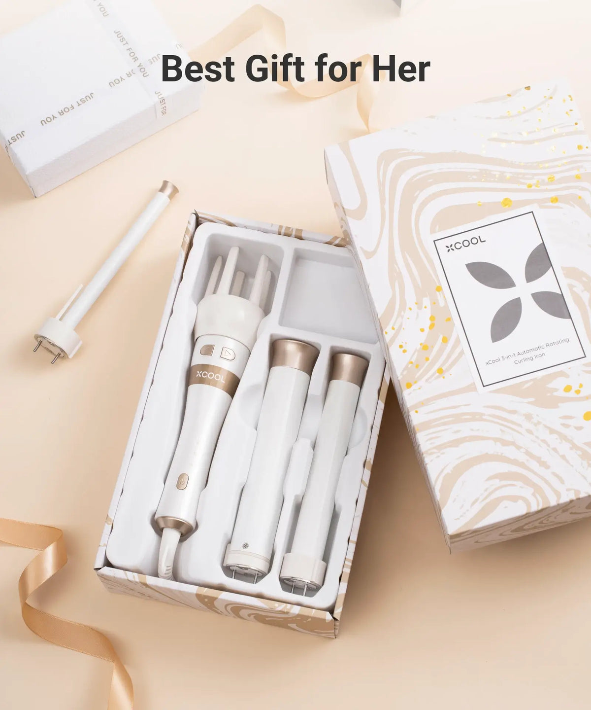 Cool Gadget Automatic Rotating Curling Wand Set