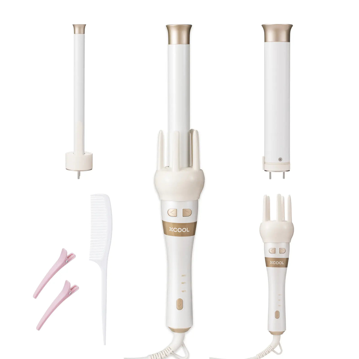 Cool Gadget Automatic Rotating Curling Wand Set