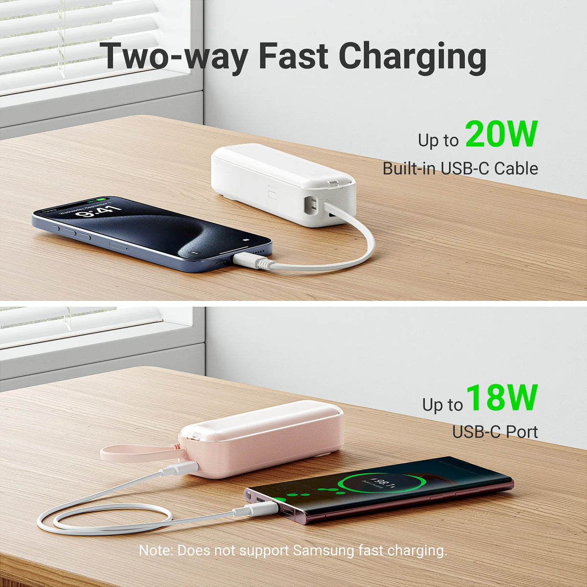 Cool Gadget 5000mAh Wall Plug Power Bank