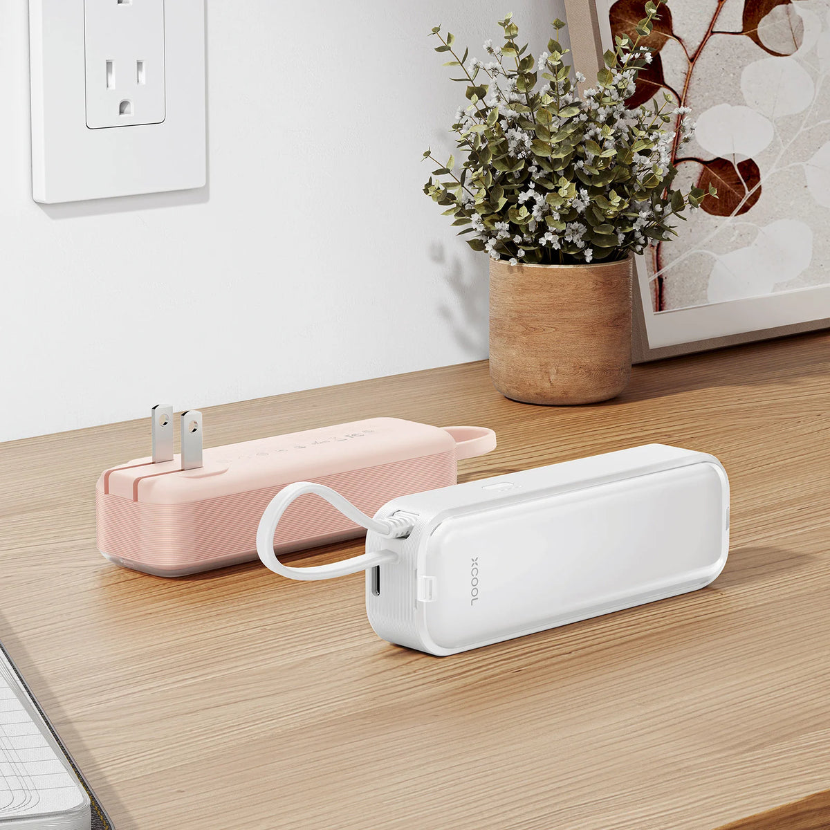 Cool Gadget 5000mAh Wall Plug Power Bank