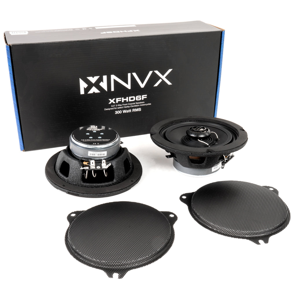 NVX 6.5-Inch Motorcycle Coaxial Speakers