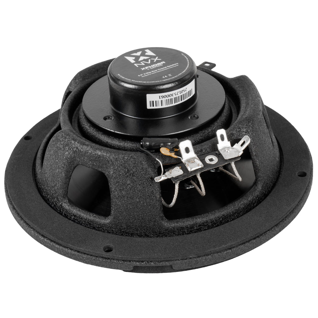 NVX 6.5-Inch Motorcycle Coaxial Speaker Pair