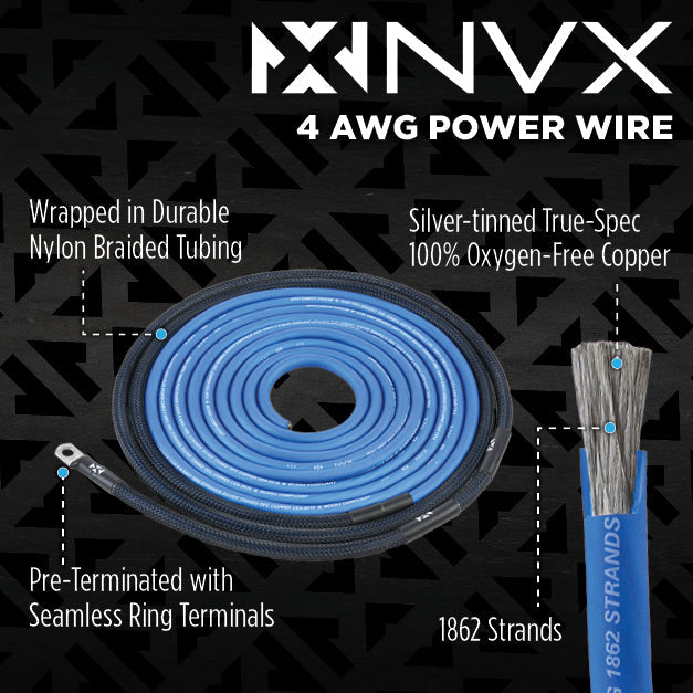 NVX Amplifier Wiring Kit