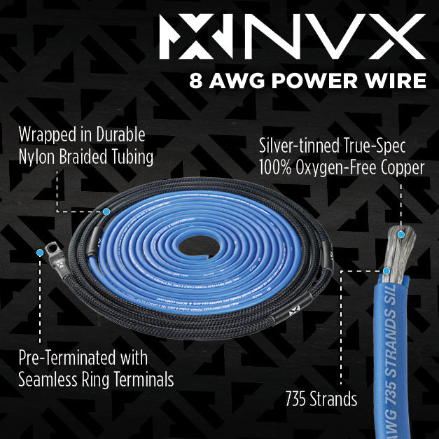 NVX Amplifier Wiring Kit