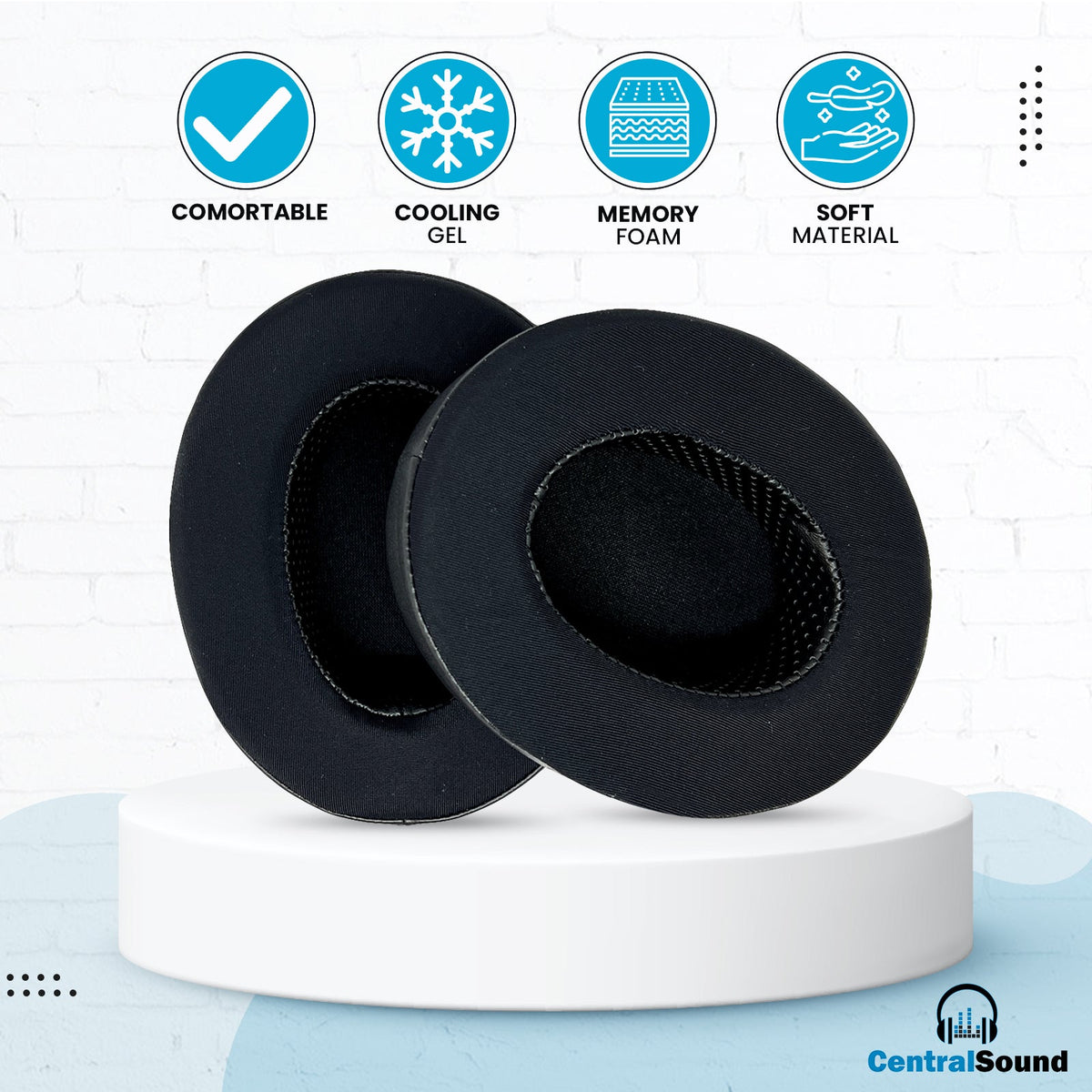 CentralSound Replacement Headphone Earpads