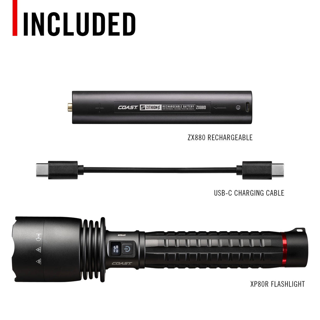 COAST Products Rechargeable Handheld Flashlight
