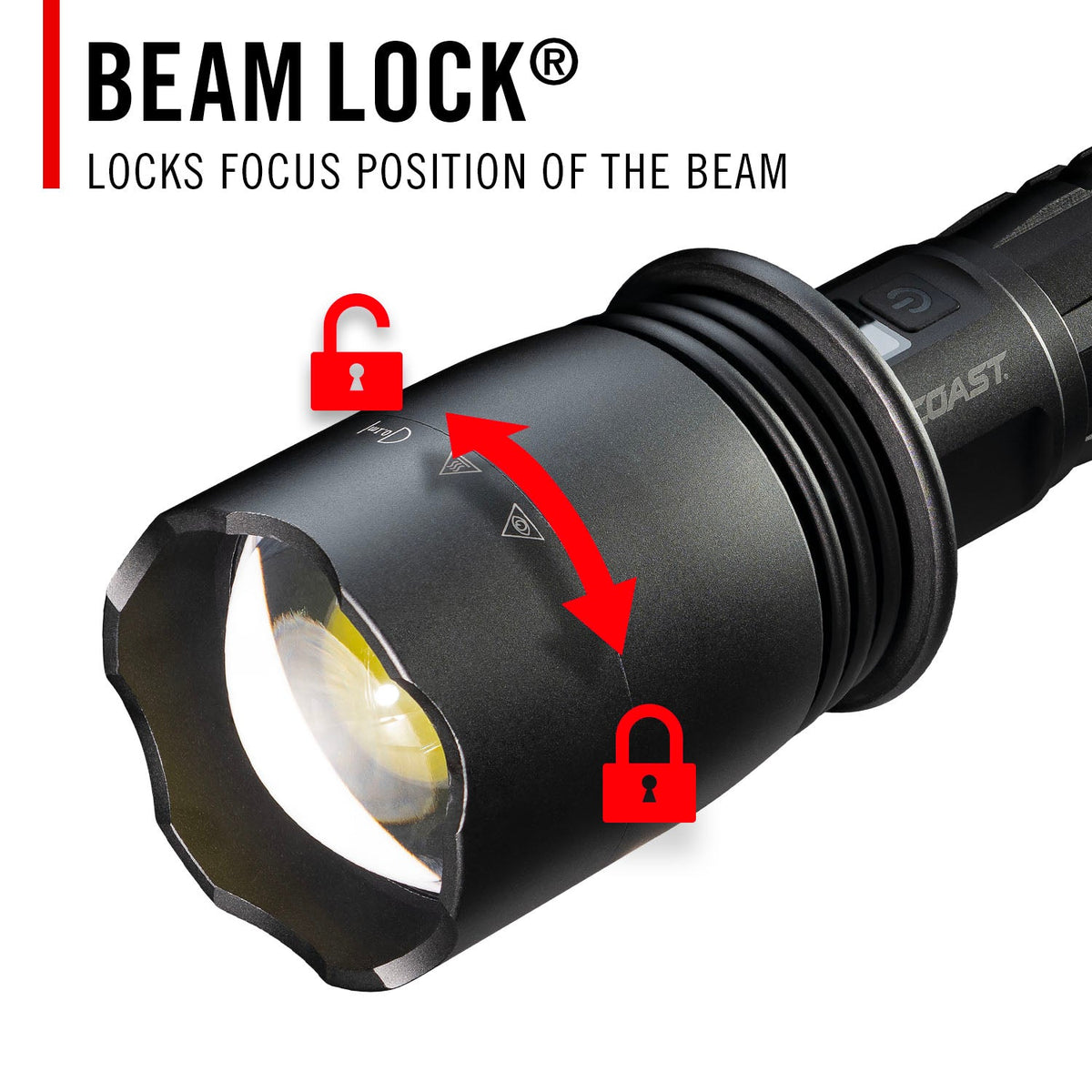 COAST Products Rechargeable Handheld Flashlight