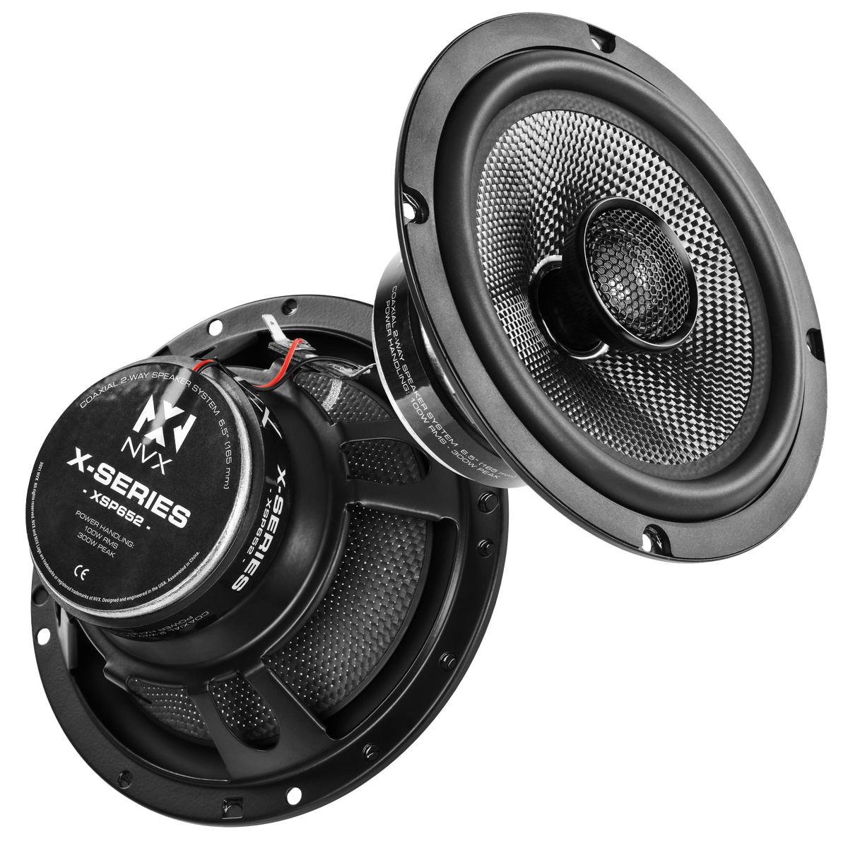 NVX 6.5-Inch Coaxial Car Speakers