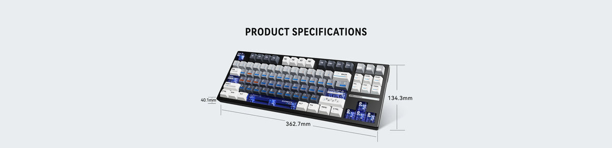 ATK Gaming Gear Wireless Mechanical Keyboard