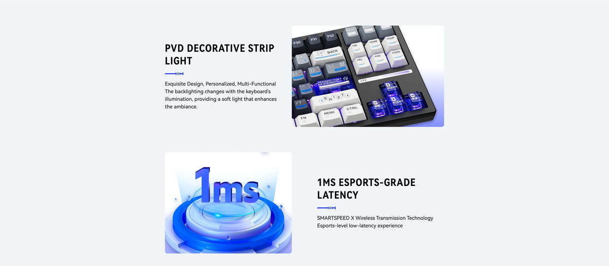 ATK Gaming Gear Wireless Mechanical Keyboard