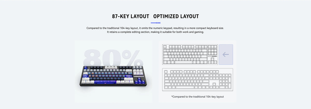 ATK Gaming Gear Wireless Mechanical Keyboard