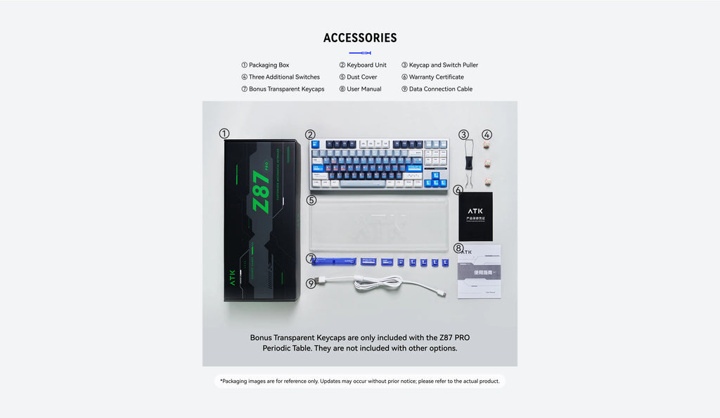 ATK Gaming Gear Wireless Mechanical Keyboard