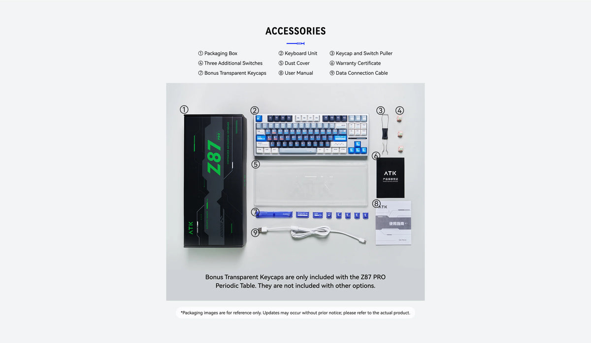 ATK Gaming Gear Wireless Mechanical Keyboard